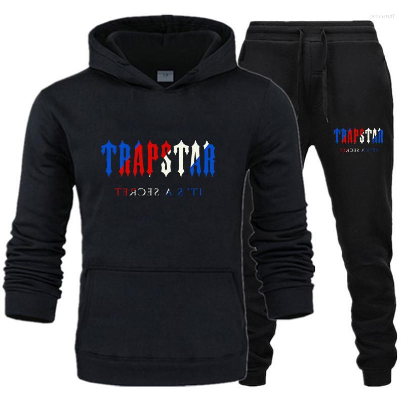

Men' Tracksuits Mens TRAPSTAR 2 Piece 2022 Spring Fall Jogging Suits Sets Sweatsuits Hoodies Jackets And Athletic Pants Men Clothing, Picture color