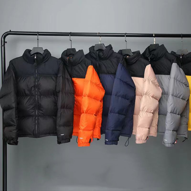 Hommes de la veste parkas gonfy les manches de couches épaisses manches broderie homme qui suinte le haut