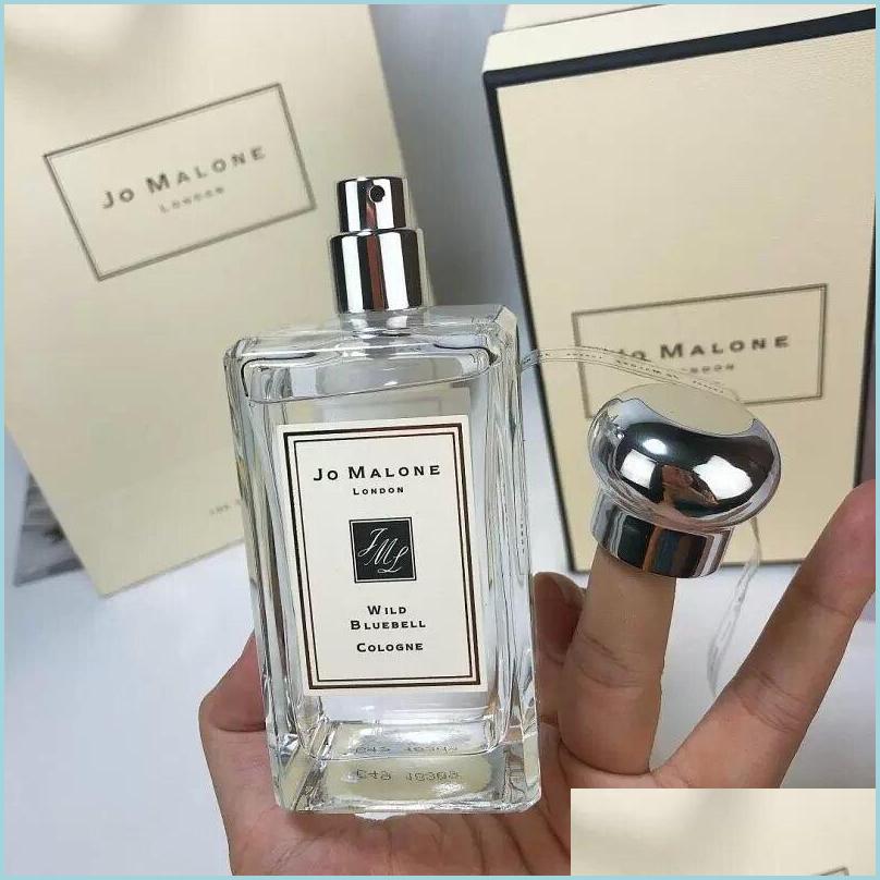 

Incense 100Ml Jo Malone London Per Wild Bluebell English Pear Red Rose Cologne Women Parfum Fragrance Long Lasting Smell Spray Fast Dhdee