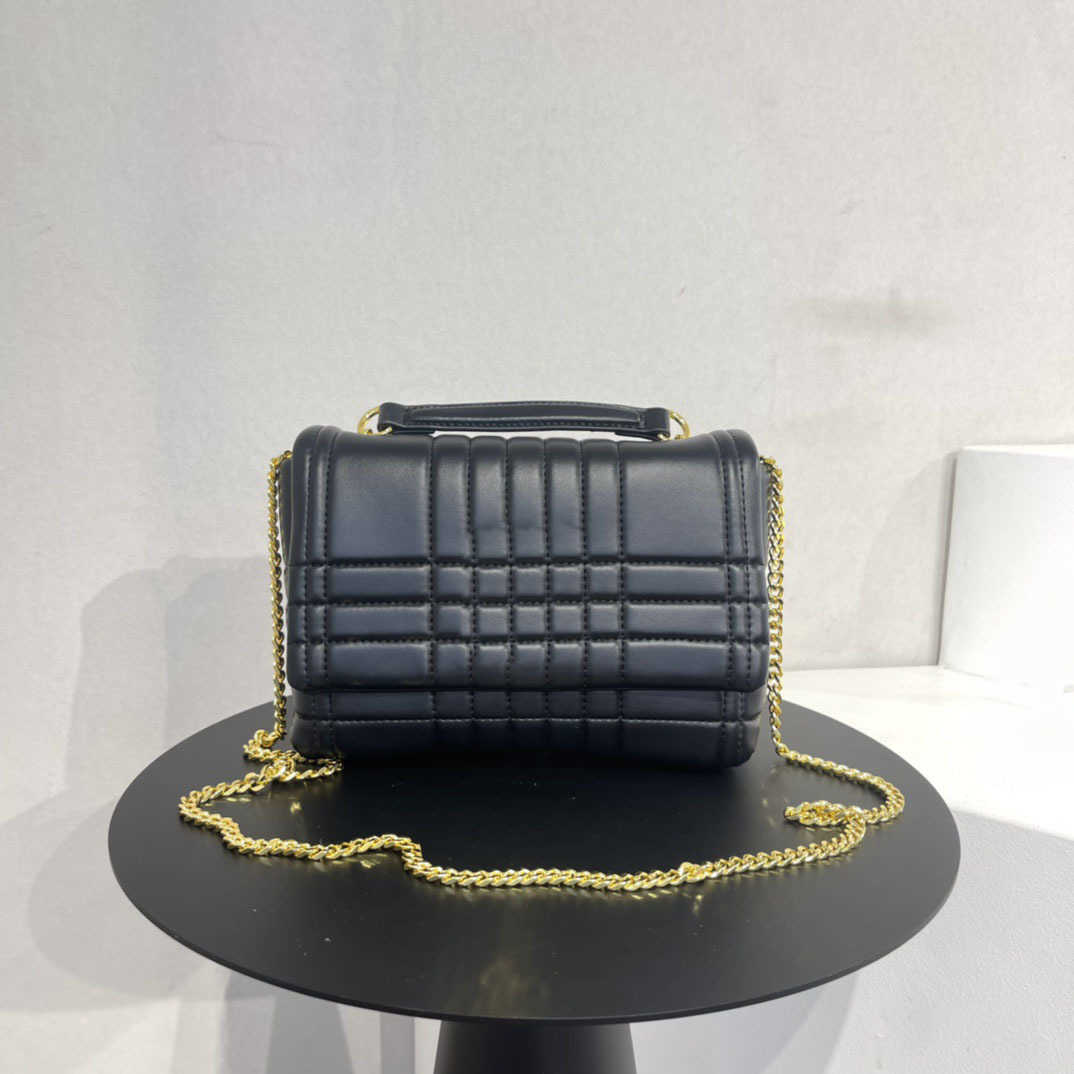 

Designer Luxury Burbrerity Bags For Women High Quality Brown Crossbody Handbags Vintage Burbrery Leather Wallet Paris Plaid The Totes Bag Fashion Purses IY7X, Green--style 2--28x17x6cm
