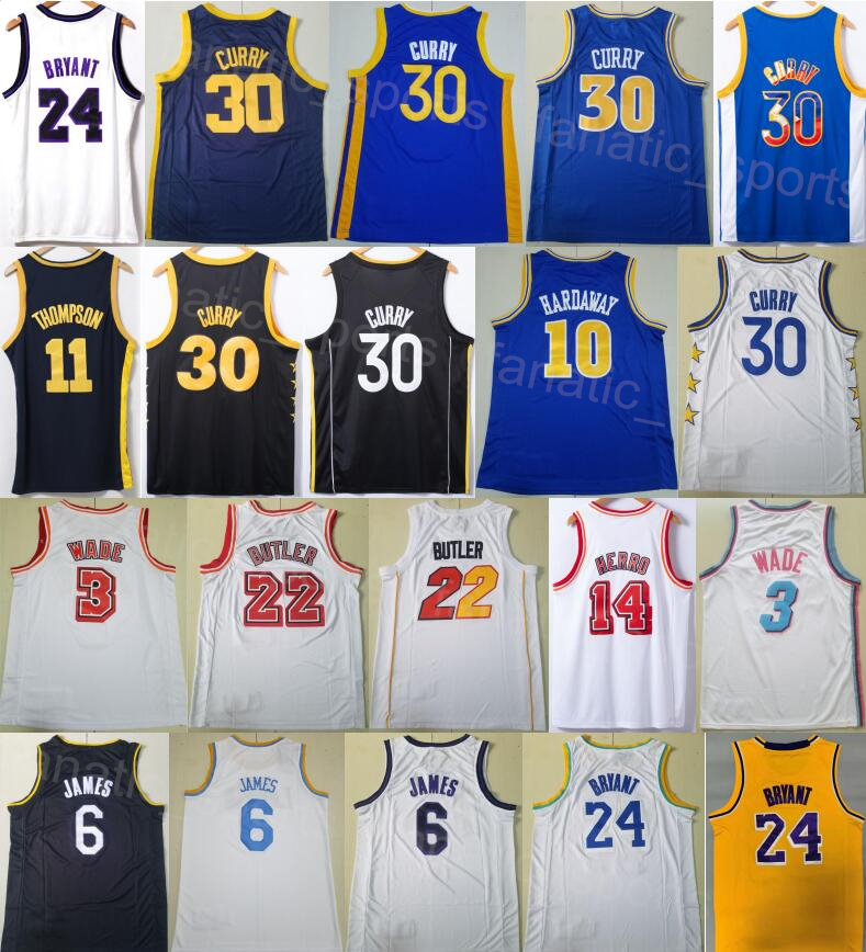 

Men Basketball Klay 11 Thompson Jersey Tim Hardaway Stephen Curry 30 10 Dwyane Wade 3 Tyler Herro 14 Jimmy Butler 22 City Earned Icon Stitched Blue White Black Yellow