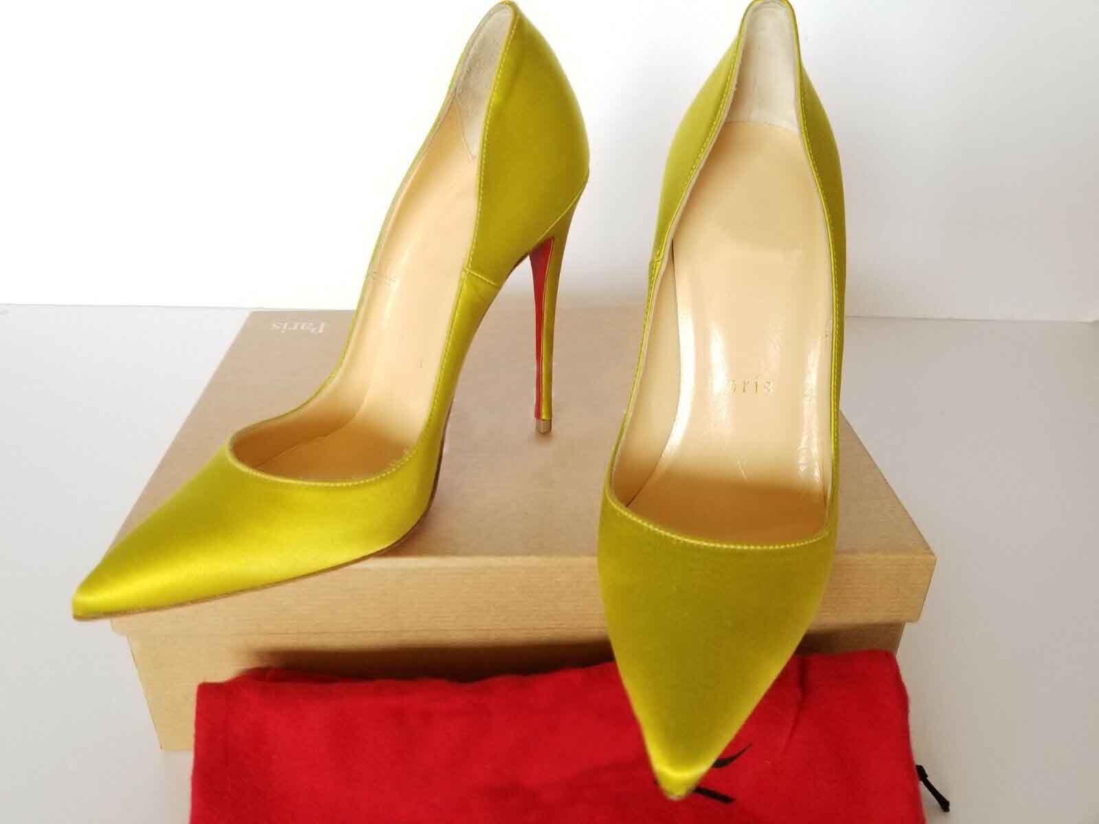 

Dress shoes Women classic Kates pumps 120 mm heeled reds sole female sandal patent and satin pointy toe wedding party Sexy evening pump with box