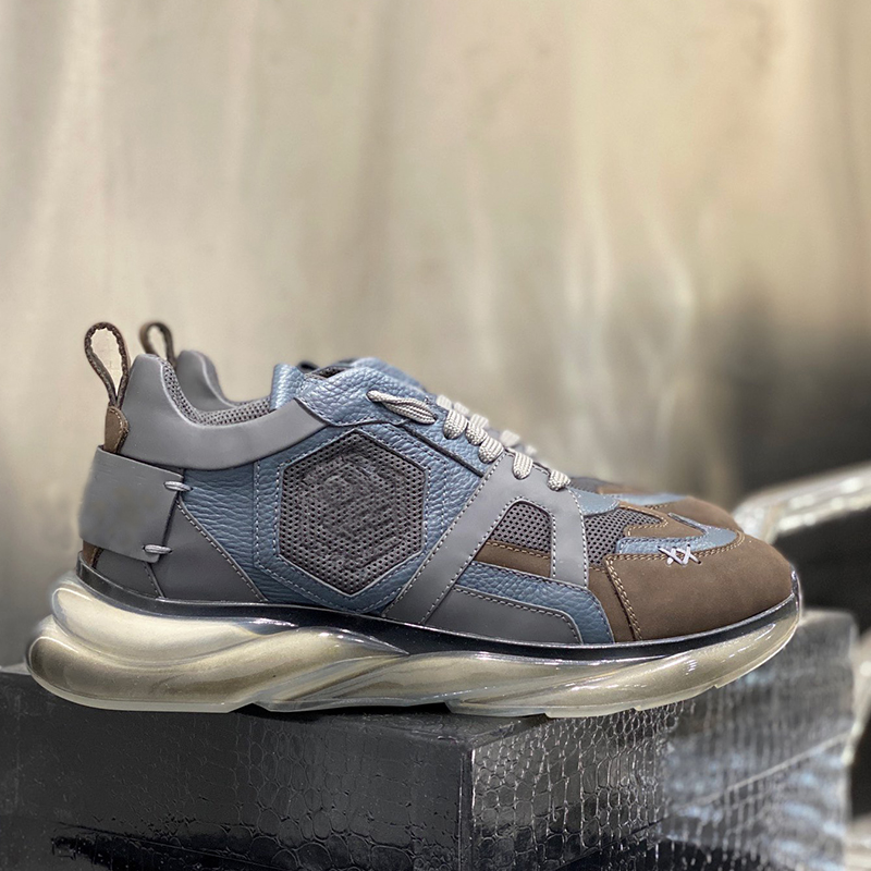 

Designer Men's casual Running shoes Hexagonal Metal letter buckle FABS-WSC26 Comfortable classic