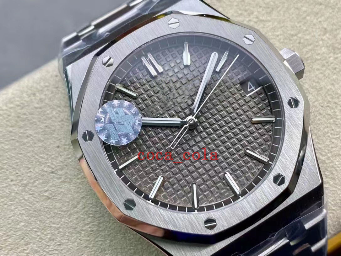 

TOPQuality ZF Factory Watch Wristwatches 41mm V5 Extra-thin 15500 904L Steel Grey dial waterproof CAL.4302 Movement Mechanical Automatic Mens men Watches k12