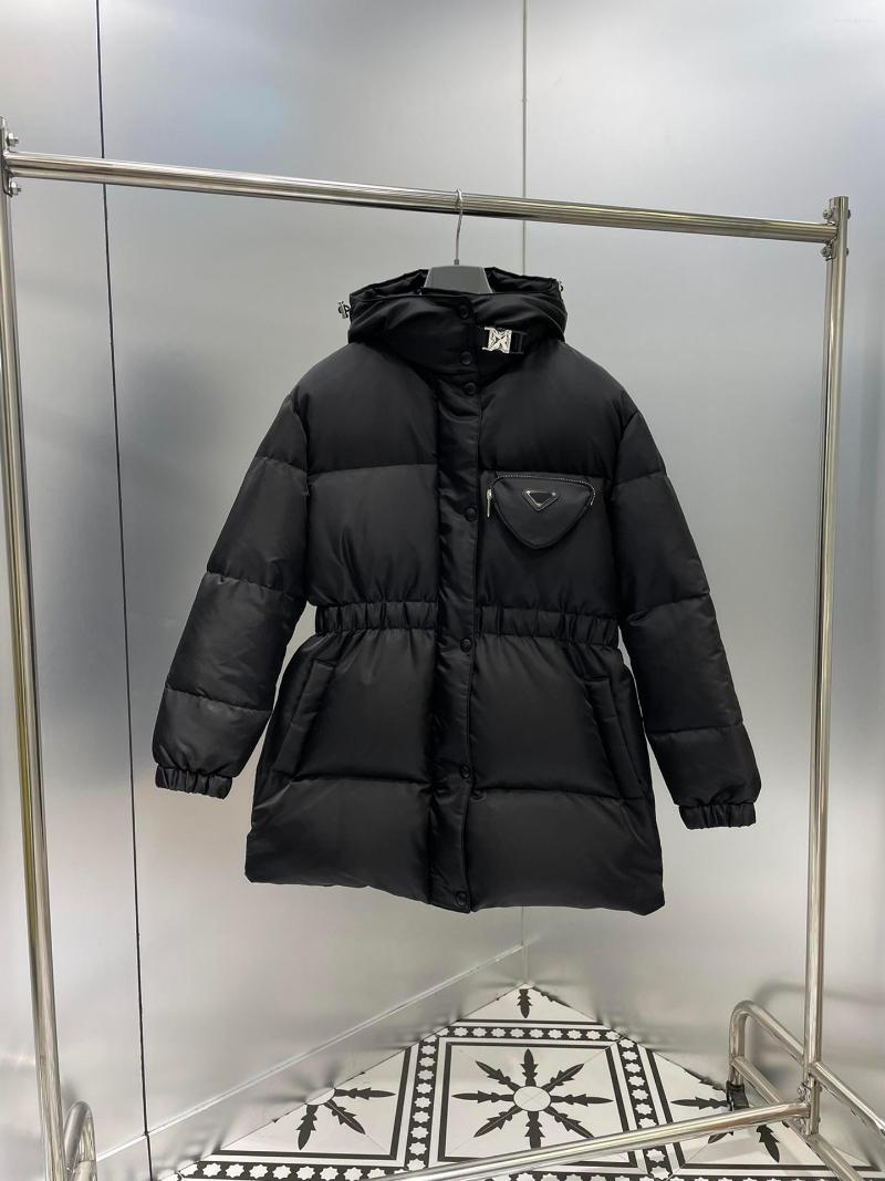 

Women' Down Designers Long Jackets Parkas Hooded Triangle Label Pattern Letter Elastic Belt Rope Hem Clothes Stand Mens Parka Coats For, Pay for freight