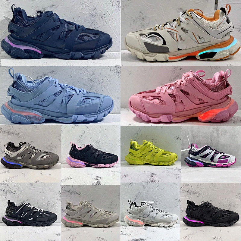 

Designer Track 3.0 LED Luxury Casual Shoe Womens Mens Lighted Sneakers Gomma leather Trainer Nylon Printed Platform Light Trainers Shoes, I need look other product