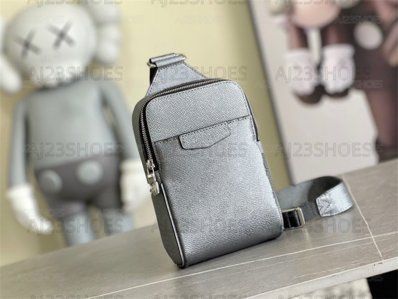 

OUTDOOR SLINGBAG Silver Men Bags M30741 Designer Taigarama Noir Black Brown Flower Sling bag Luxurys Mens Mini Corss Body Autres Toiles Monograms Purse Wallet, 01