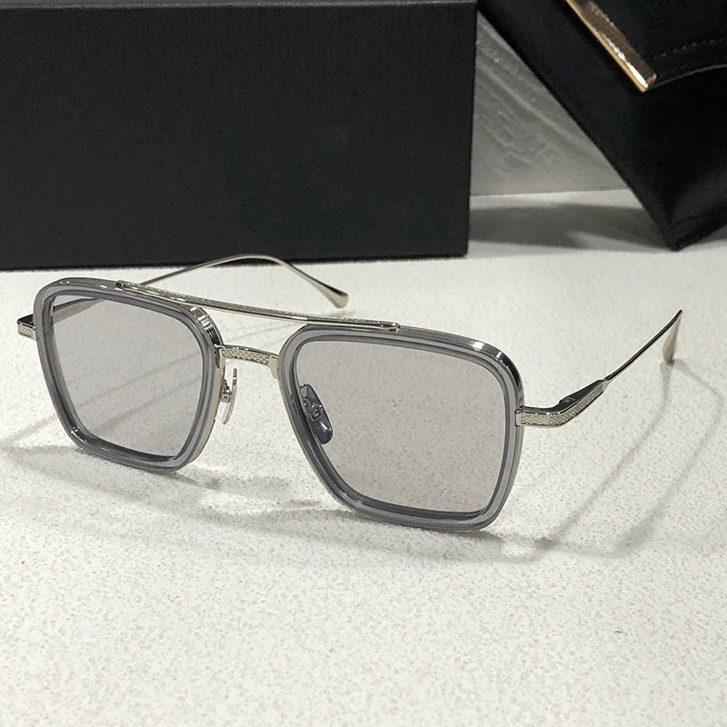 

Luxury Designer Sunglasses DITA FLIGHT006 Hollywood Star 18K gold plated Ultra Clear lenses Men's and women's sunglasses original box OBUP