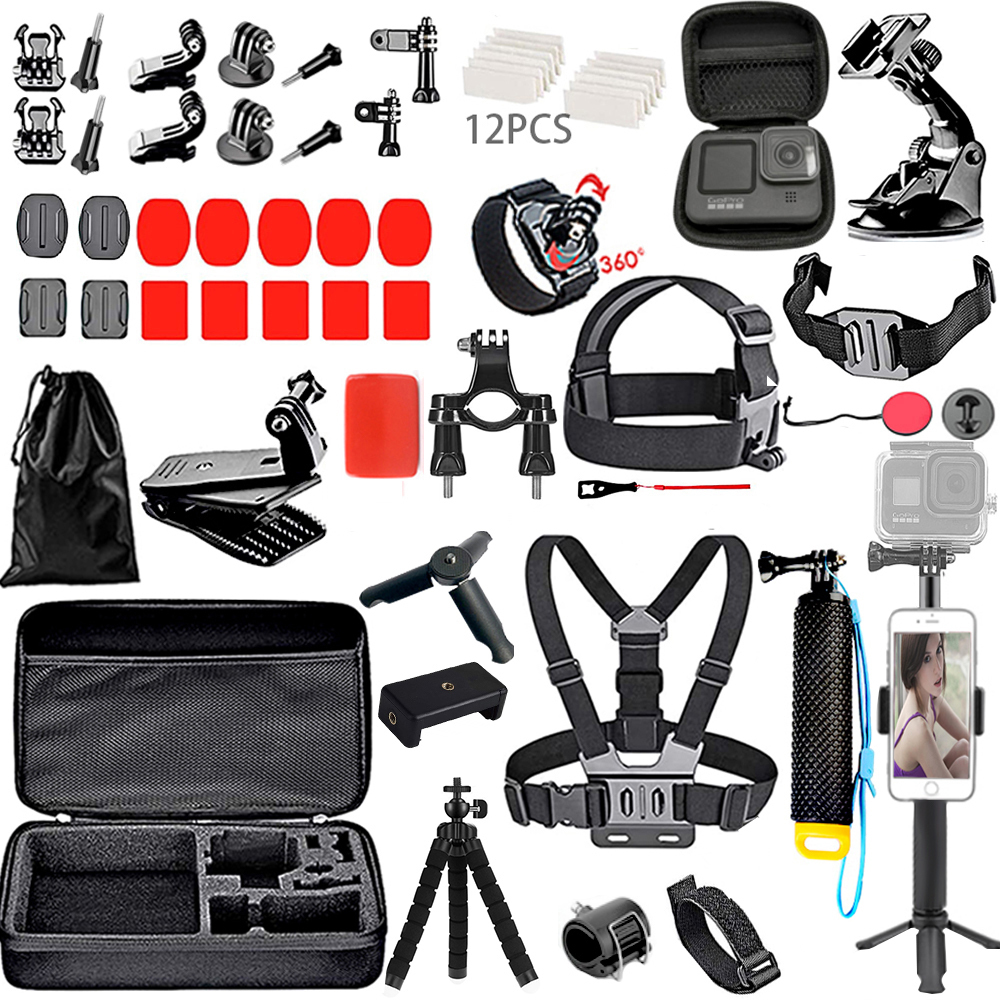 

Other Camera Products Super Suit Sport Accessories Mount Helmet Strap For Gopro Hero 10 9 8 7 5 4 Sjcam Sj4000 221103