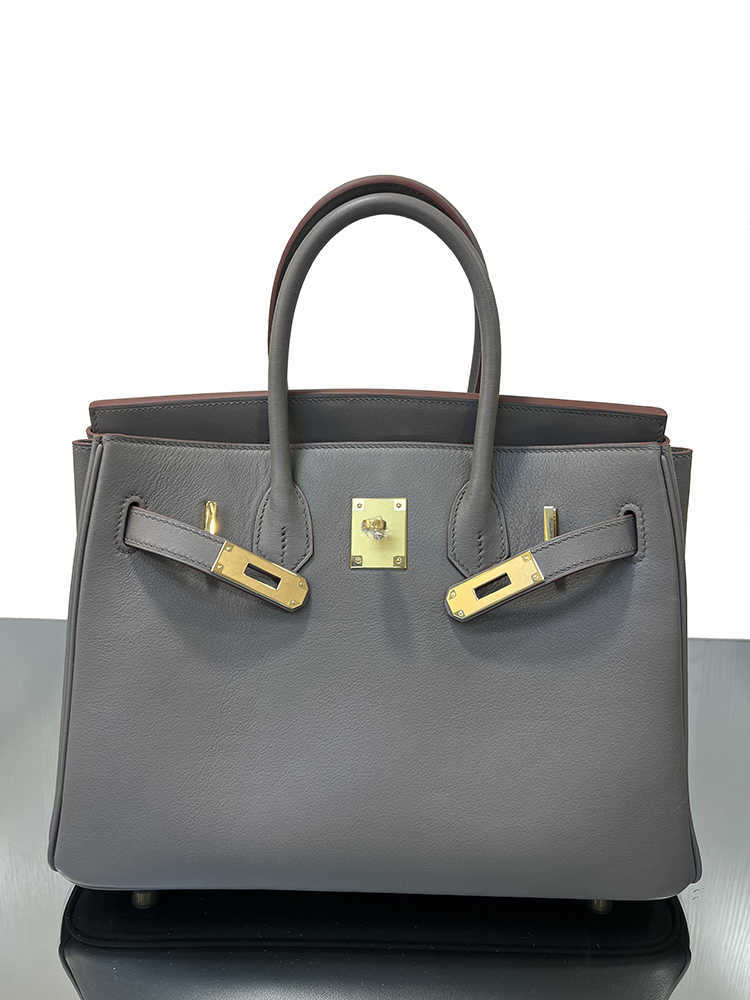 

h bag Fashion leather briki bags H ermese quality workmanship wax thread sewing swift top layer cowhide domineering full of hand, Not for sale do not shoot