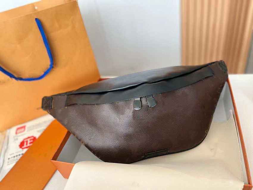 

Fashion Stlye Bumbag CrossBody Belt Bags Waist purse pocket leather Bum bag Fanny Pack Purse, Brown flower 1