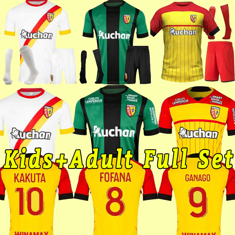 

22 23 RC Lens Sainte Barbe soccer jerseys OPENDA BUKSA KAKUTA SOTOCA FOFANA DA COSTA maillot de foot MEDINA OREBA FRANKOWSKI 2022 2023 medina football Shirts MEN KIDS, Away