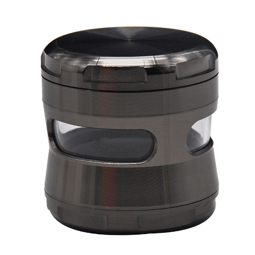 

CHROMIUM CRUSHER Smoking Accessories the new personalized 63MM diameter zinc alloy four-layer smoke GRINDER Tobacco Grinders smoke shop