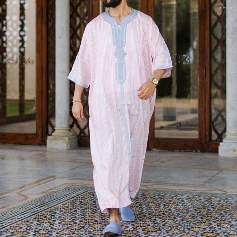 

Ethnic Clothing Muslim Men Saudi-arabien Jubba Thobe Kaftan Nahen Osten Islamische Kleidung Mode Arabischen Abaya Robe