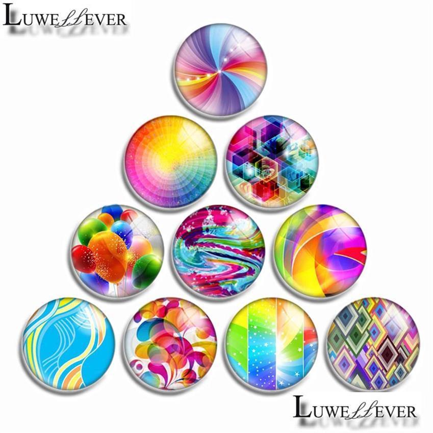 

Clasps Hooks 10Mm 12Mm 14Mm 16Mm 20Mm 25Mm 30Mm 525 Color Pattern Round Glass Cabochon Jewelry Finding Fit 18Mm Snap Button Charm Dh4Gc