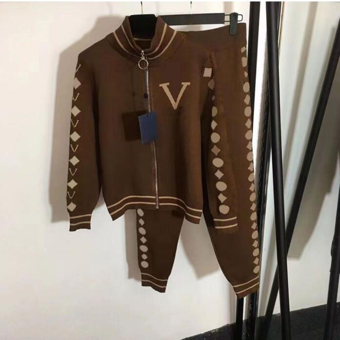 

Womens Tracksuits Luxury Sweaters for Dress Joggers Two Piece Sets Jackets supre Drawstring Zip Outfits hoodies Sport Pants, 01