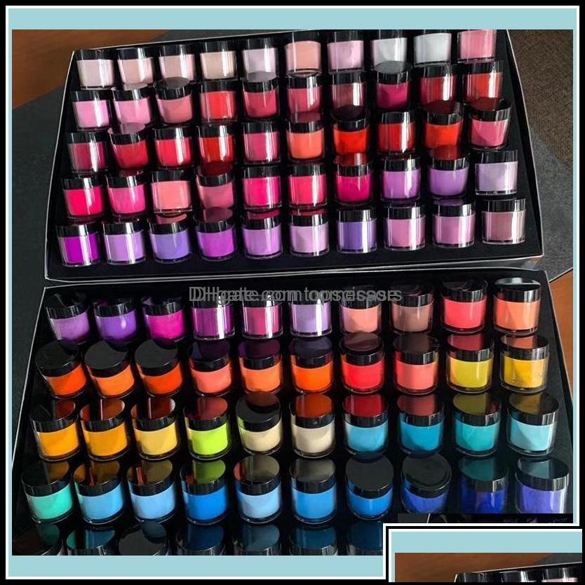 

Acrylic Powders Liquids Nail Art Salon Health Beauty 10G/Box Fast Dry Dip Powder 3 In 1 French Nails Match C Otzxl