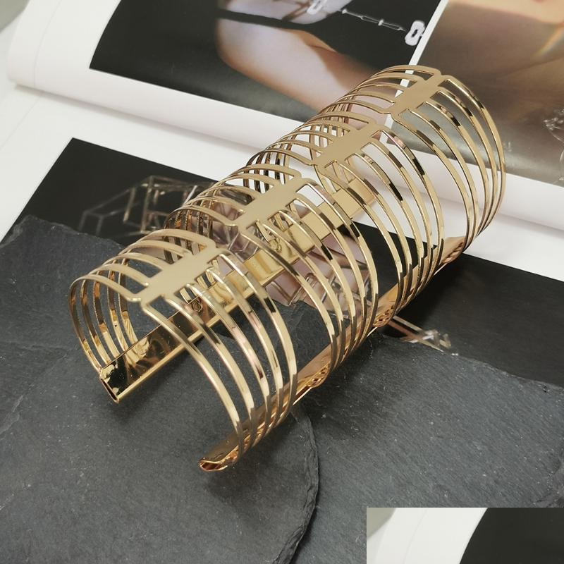 

Bangle Bangle Alloy Opened Long Cuff Bracelets Bangles For Woman Fashion Big Metal Punk Statement Jewelry Pseiras 2022 Ukmangle Drop Dhrnc