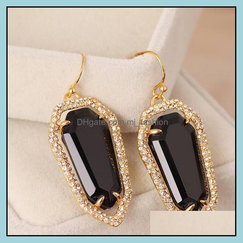 

Clip-On Screw Back Amybaby New Fashion Crystal Clip Cluth Earring Jewelry For Party Drop Delivery 2022 Earrings Dhye2