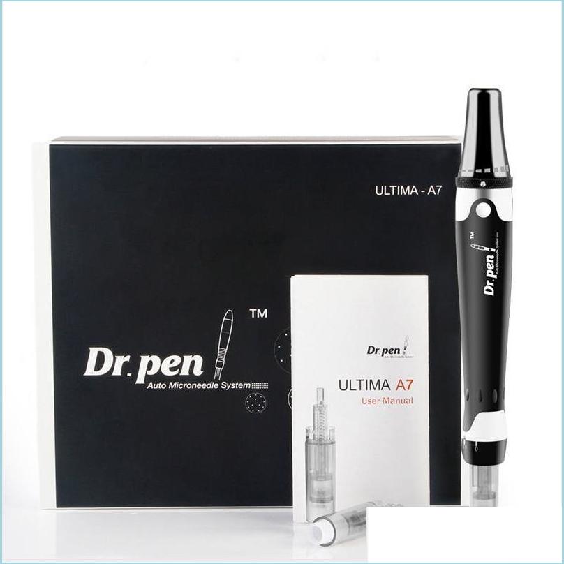

Beauty Microneedle Roller Powerf Wired Derma Stamp Pen Dr Tima A7 Antiaging Microneedling Meso For Aestheticians Beauty Microneedle Dhtgr