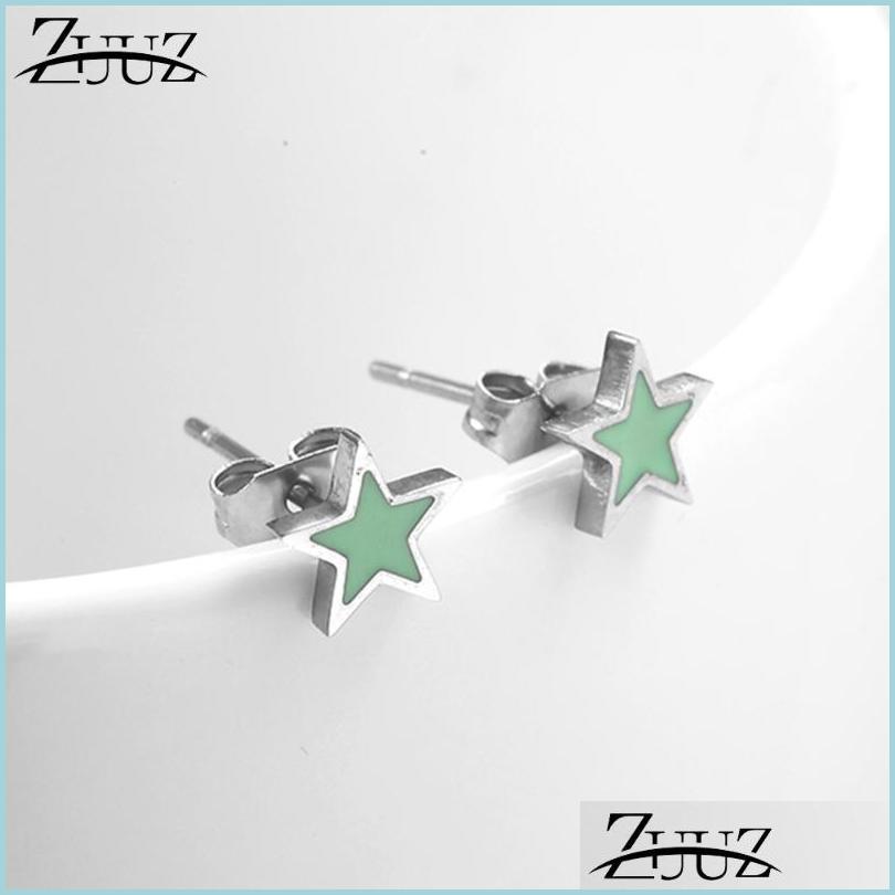 

Stud Stud Zuuz 2021 Earrings Fashion Brincos Korean For Women Female Stainless Steel Accessories Jewelry Sier Earing Woman Drop Deli Dhdph