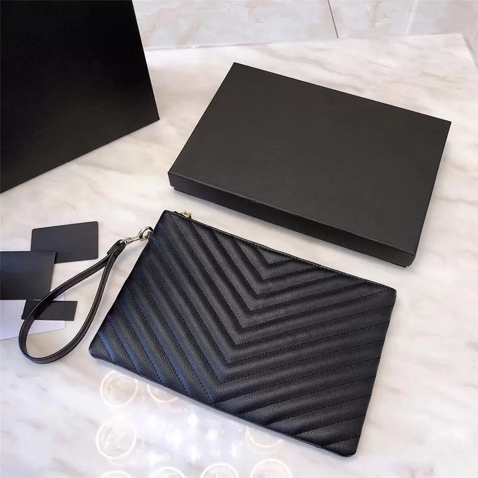 2022 Designer de luxe Top 5A Portefeuille classique Sac à main Dames Mode Pochette Sac en cuir souple Fold Messenger Sac Fannypack avec boîte en