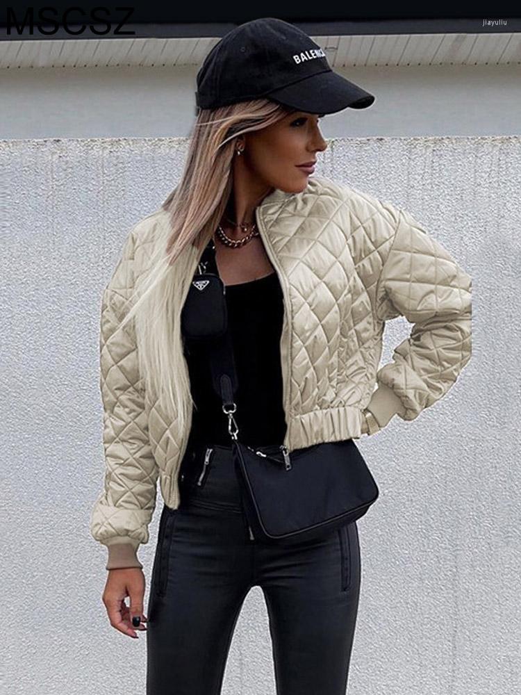 

Women' Down Vintage Varsity Jacket Women Zip Up Bomber Fashion Oversized College Quilted Parka Coat Winter Autumn 2022, Black