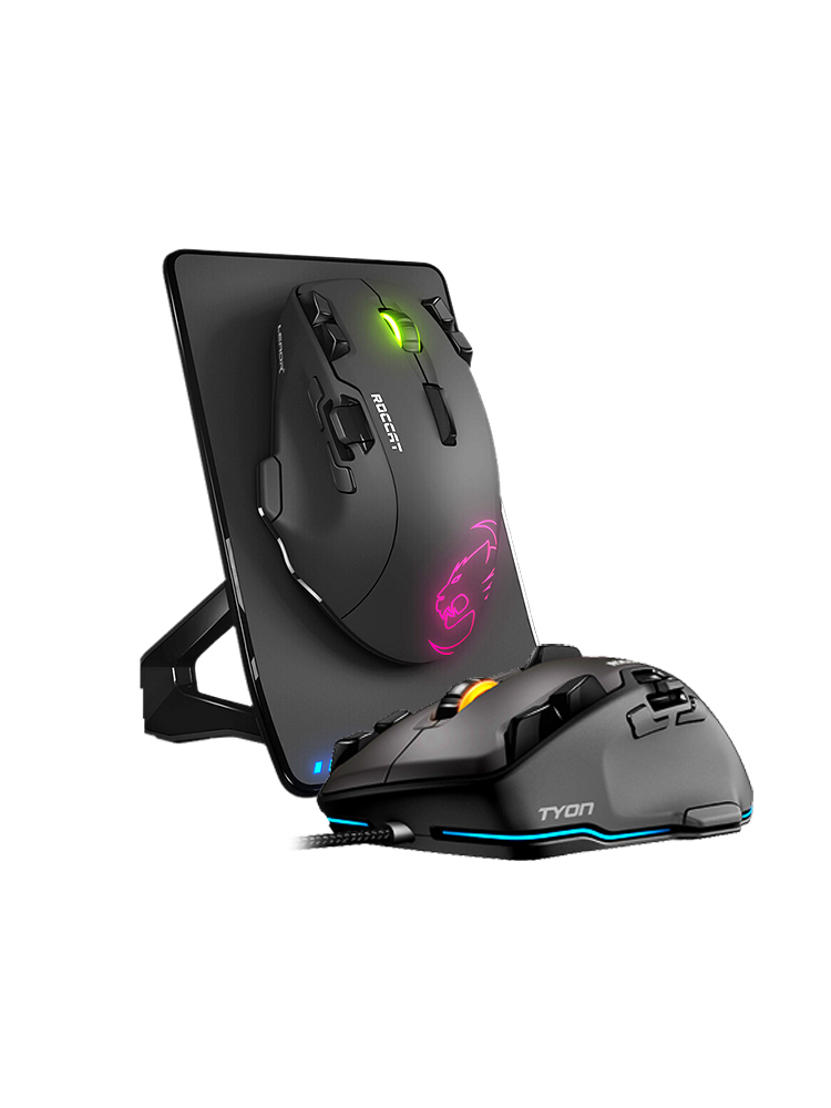 

Mice ROCCAT LEADR Dual Mode Gaming Mouse Computer Notebook Rechargeable Programming Macro 221103