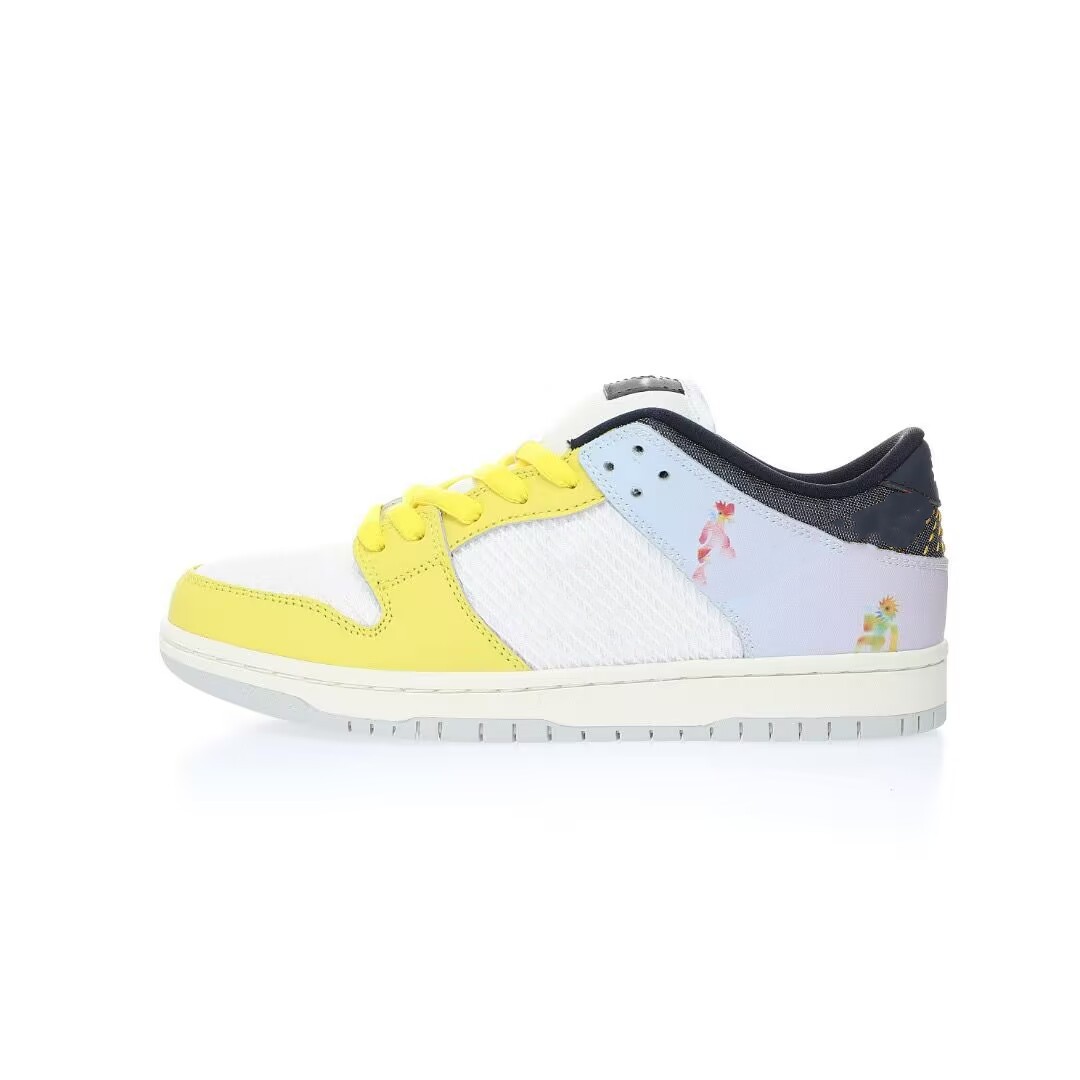 

2022 Authentic SB Shoes Low Pro Sneakers Be True Yellow Blue White Pink Men Women Outdoor Sports shoe, Customize