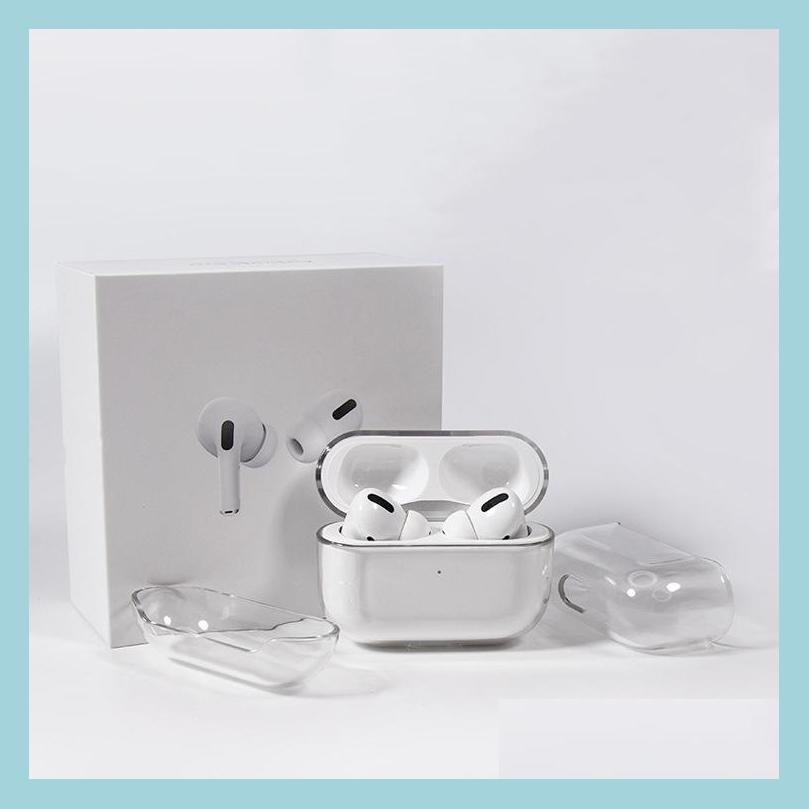 

Earphone Accessories For Airpods 2 Pro Air Pods 3 Airpod Headphone Accessories Solid Sile Cute Protective Er Wireless Charging Box S Dhluj