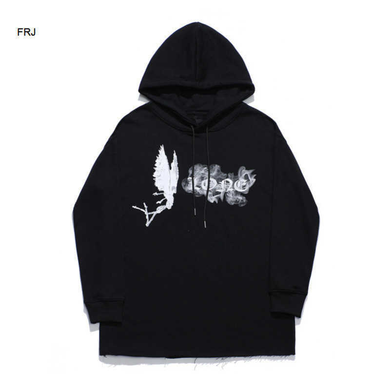 

Men' Hoodies & Mens Hoodie Chaopai Devil Smoke Angel and Womens Couple Jacket UL03, White