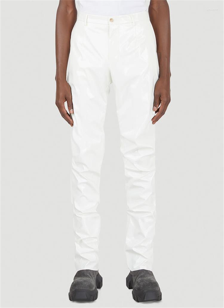 

Men' Pants Men' White Slim Straight European And American Large Fashion Versatile Casual