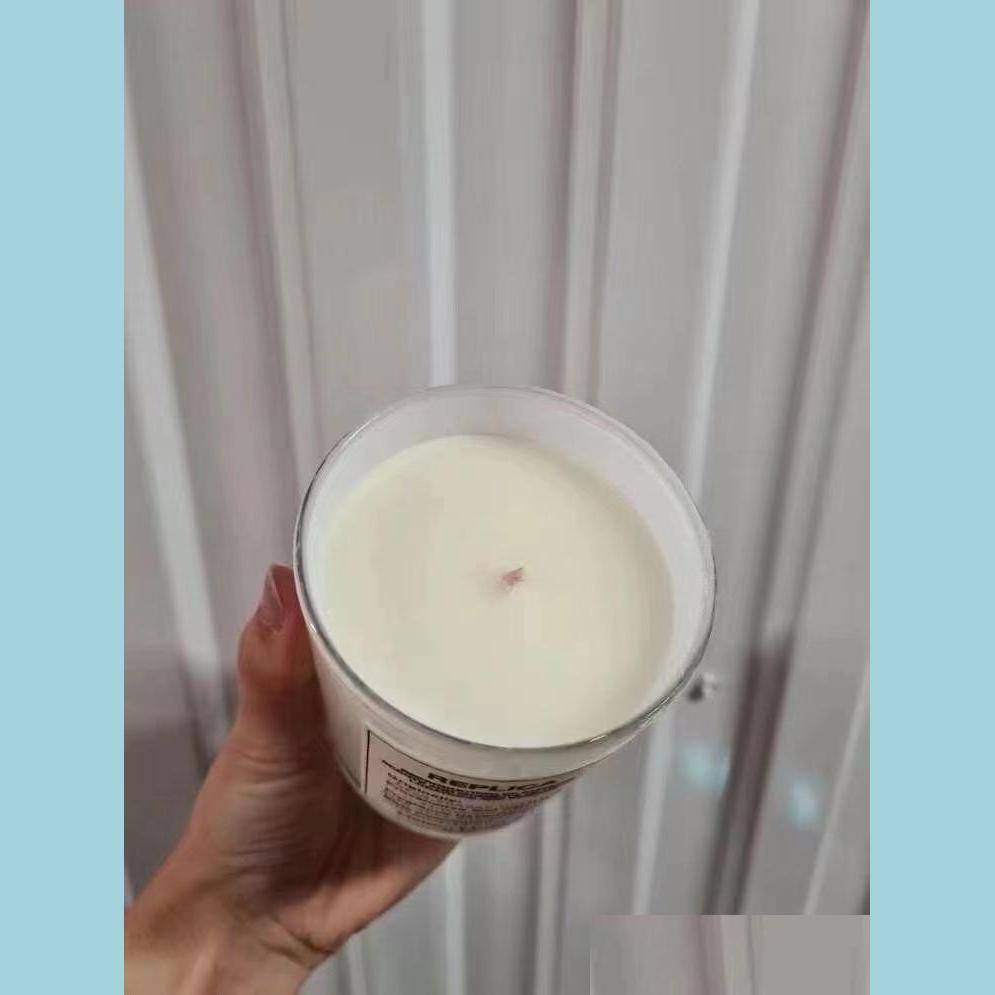 

Incense Premierlash Brand Maisonmagiela Candle Lazy Sunday Morning 165G Incense Bougie Parfum Scented Candles Long Lasting Time Smel Dh0K4