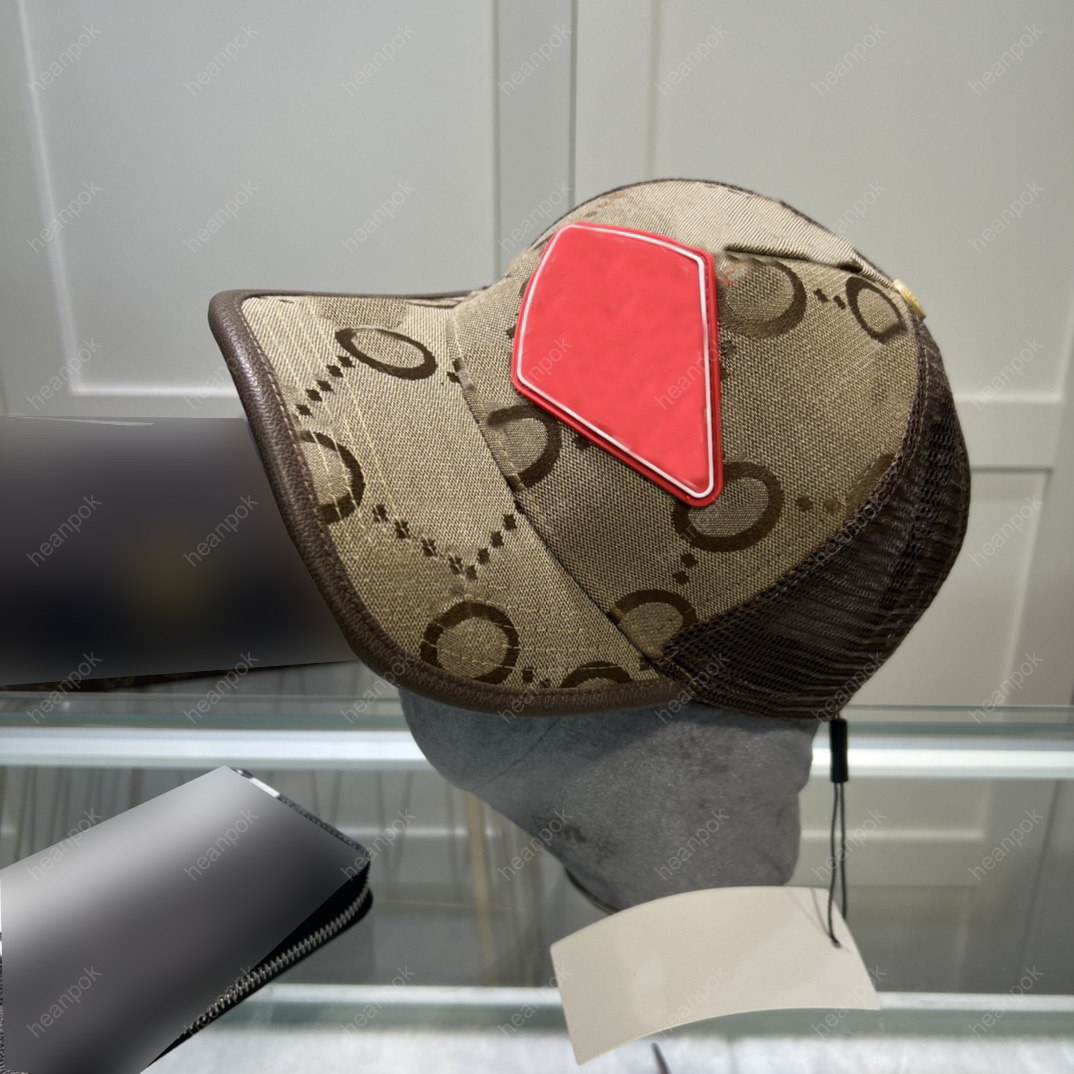 

Basketball Cap Designer Hats For Men Womens Casquette Fitted Hats Brown And Black Fashion Casual Designer Sun Hats Caps Cappello Gorras