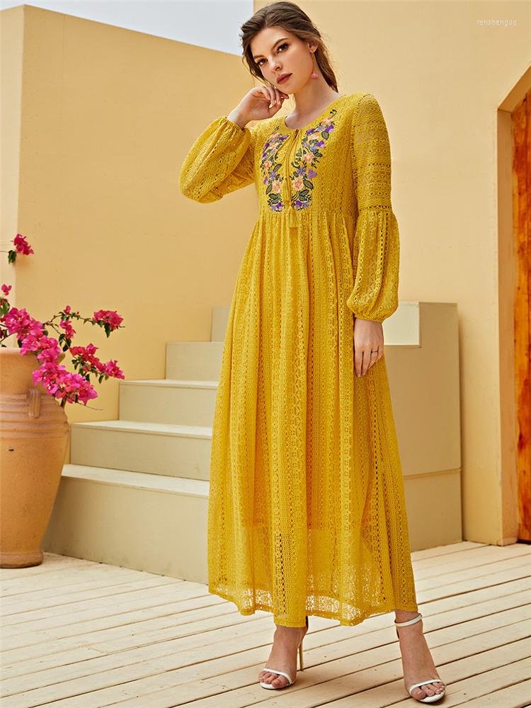 

Ethnic Clothing Ramadan Kaftan Turkey African Dresses For Women Abaya Dubai Pakistan Arabic Islam Muslim Long Dress Robe Djellaba Femme