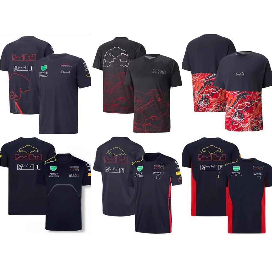 

New Summer Formula 1 Racing T-shirt Round neck Short sleeve shirt Customized with the same style