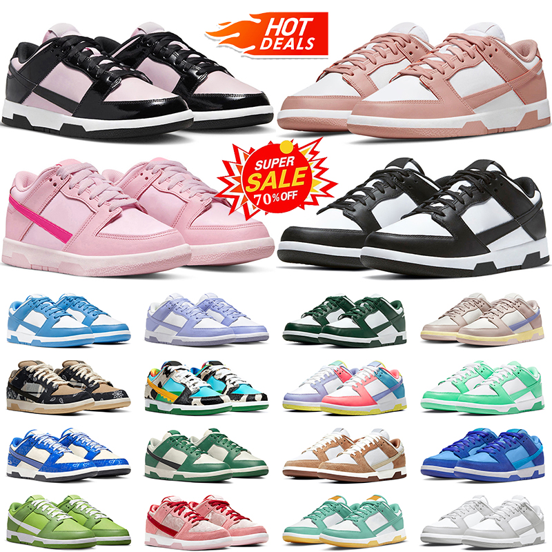 

2023 OG TOP designer low running shoes men women black white triple pink rose whisper photon dust unc coast sneakers classic green university red, Customize