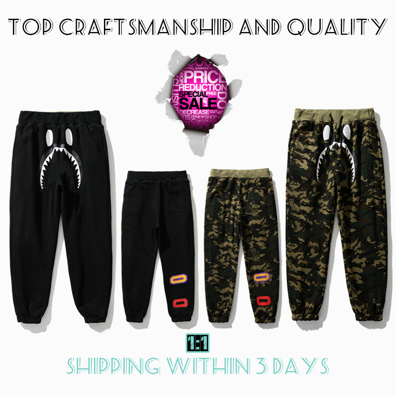 

Top Craftsmanship Mens Pants designers pant men and women shark trousers apes sweatpants sports joggers cargo tech Luminous camouflage Starry spot 3XL daks KZ2-20, No.16