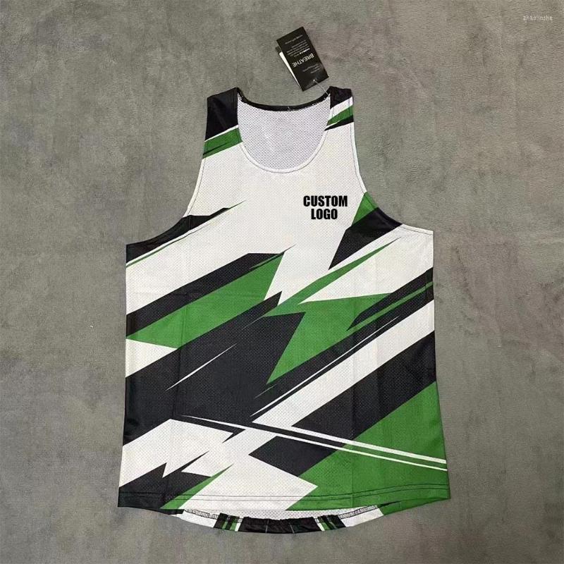 

Men' Tank Tops Brand Run Athletics Top Runnning Speed Singlet Fitness Shirt Mens Clothing Guys Sleeveless Vest Ropa Hombre, Black