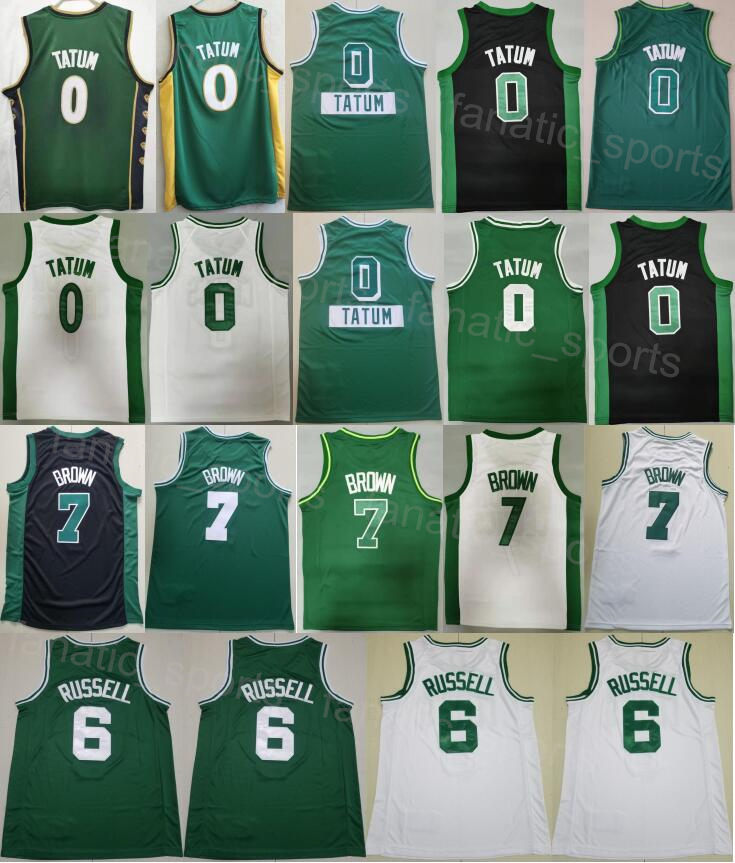 

Team Jaylen Brown Basketball Jersey 7 Jayson Tatum 0 Statement Icon All Stitched City Earned Association Classic Sport Breathable Color Black Green White Shirt, 2005/2006