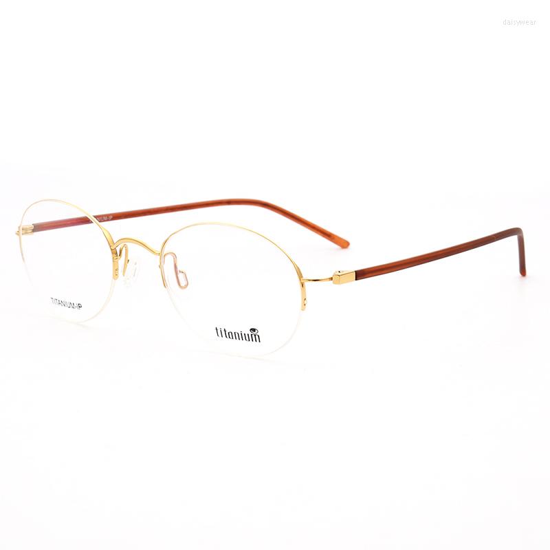 

Sunglasses Frames Sunny Spot Wholesale Pure Titanium Frame Ultra Light Glasses With Myopia Anti-blue Computer Radiation