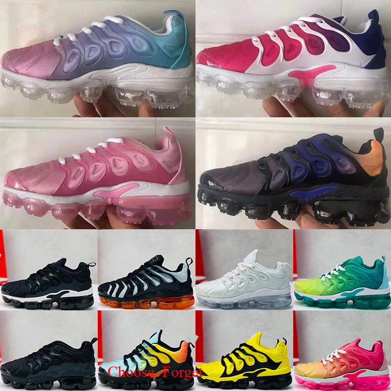 

TN KPU Childrens Athletic Shoes Kids Boys Basketball Sneakers Child Huarache Legend Blue Size 26-35, With socks