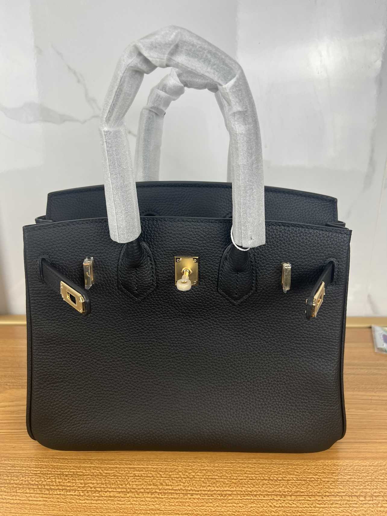

h bag Fashion leather briki bags H ermese Lychee pattern Togo top layer cow 2022 women hand One shoulder cross body, Golden brown (large 30cm)