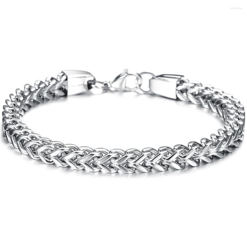 

Link Bracelets Sale Fashion Men Women Stainless Steel Silicone Bracelet With Silver Color 9.4" Length Adjustable 6.2mm Width Bangle