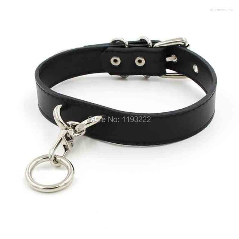 

Choker Cute Kawaii O Round Leather Collar Handcrafted Harajuku Necklace