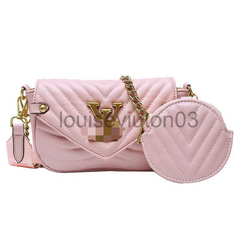 

Designer L VS Bag Tote Shoulder Handbag Fashion Brands Luxurious Mens Womans New Leather Lattice Chain Small Square Mobile Crossbody Makeup Bag, Black