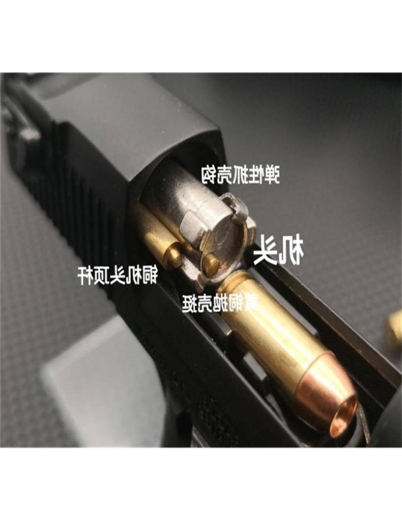 

23Alloy Empire Desert Eagle 1205 rotating shell throwing toy pistol metal simulation full disassembly model6962253