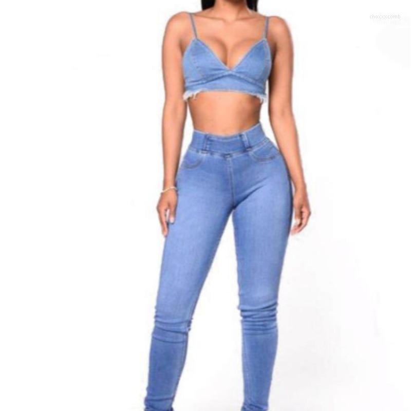 

Women' Jeans Women' Denim Pants For Fall/winter Europe And America Elastic Waist Trousers Slim, Ws01