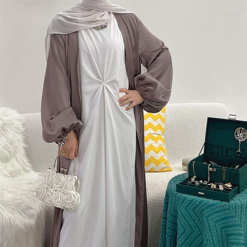 

Ethnic Clothing 2022 Bottoming Vest Long Dress Casual Women Slim Inside Abayas For Turkish Sleeveless Dresses Muslim