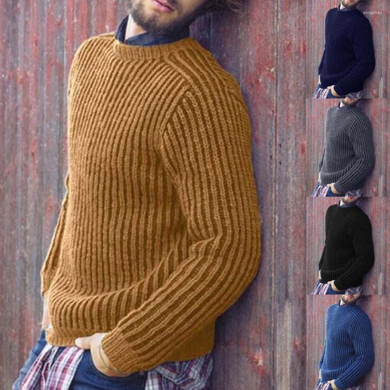 

Men's Sweaters Men Sweater Casual Pullover Knit Mens Slim Fit Knittwear Streetwear Knitwear O Neck Thick Warm, Black